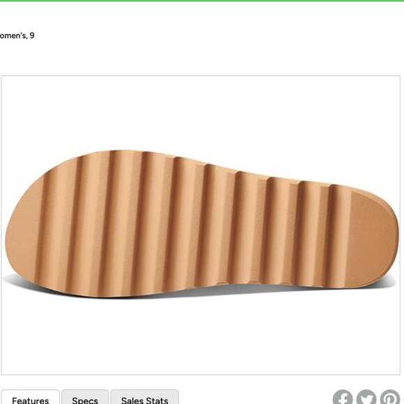 Reef Women's Tan Sandals - Picture 4 of 8